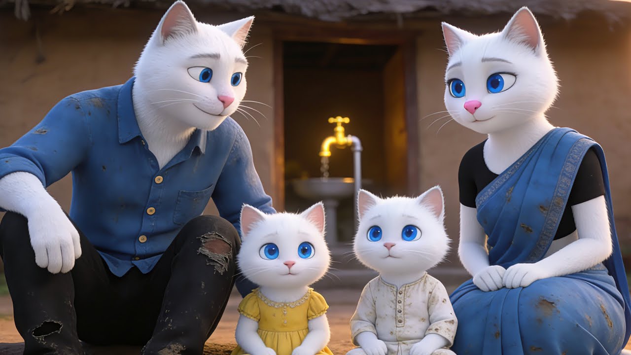 बच्चों के सपनों के लिए पिता की आख़िरी कोशिश #catstory #cutecat #cataivideos 