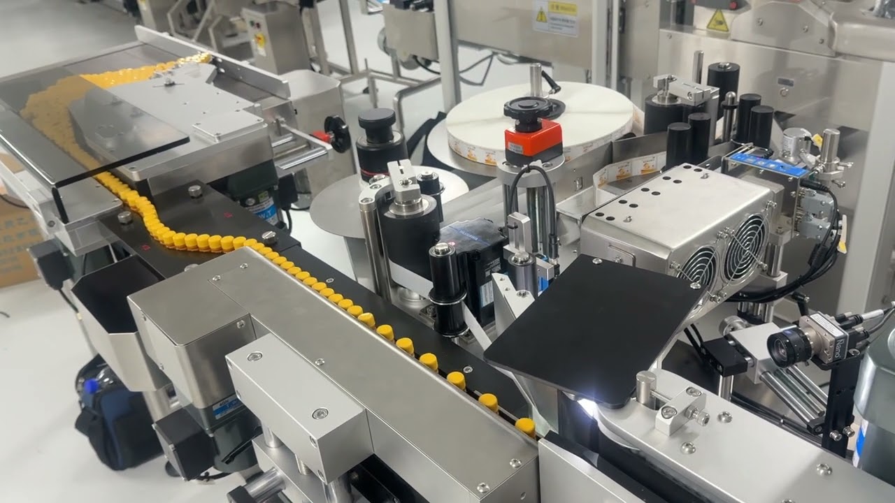 Y-400 Small round bottle sticker labeling machine, bottle labeling machine#pharmaceutical labeling