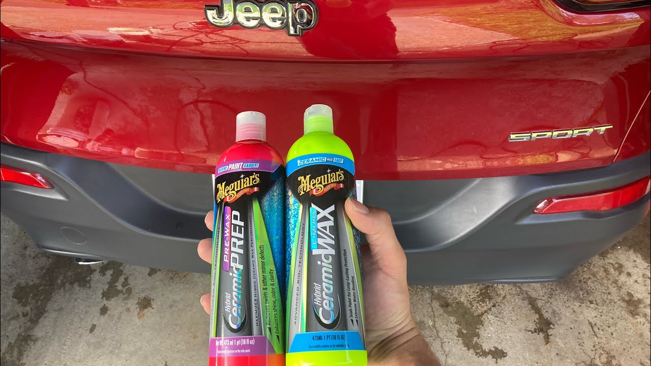 Meguiar’s Ceramic Pre-Wax Prep!