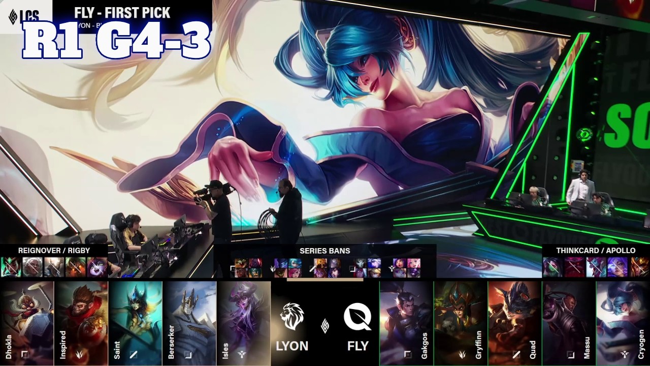 LYON vs FLY - Game 3 | Round 1 Playoffs LCS 2026 Lock-In S16 | FlyQuest vs LYON G3 Full Game