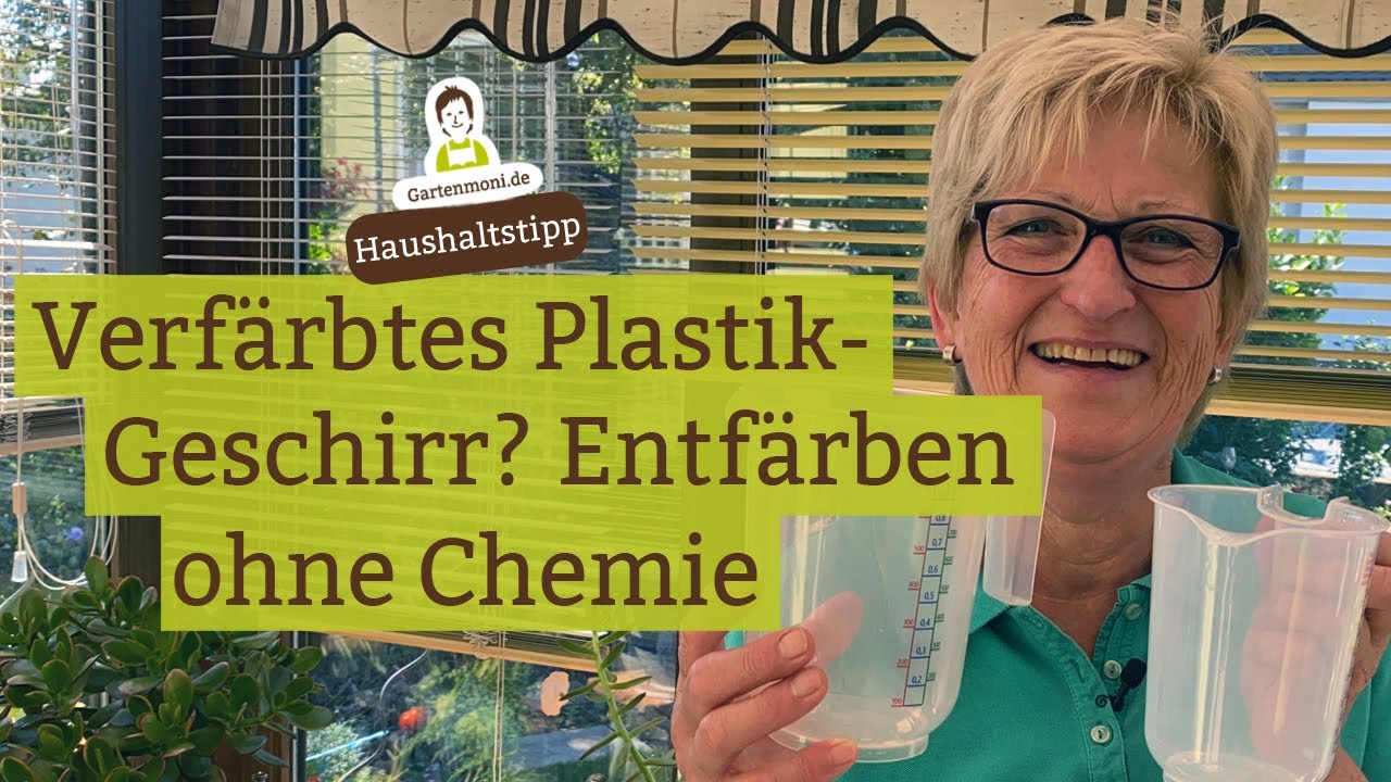 Zauberei, die nichts kostet, aber wirkt: Verfärbtes Plastik ohne Chemie und Arbeit entfärben