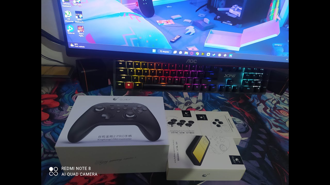 um mês de uso direto com o gulikit kingkong 2 pro !!!