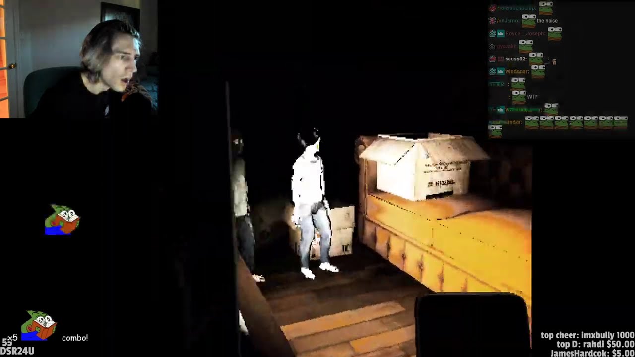 AN ACTUALLY GOOD SCARY GAME?! - xQc Plays MOTHER | xQcOW