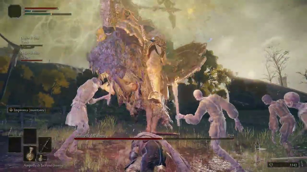 Elden Ring Seamless Co-op Vs Tree Sentinel