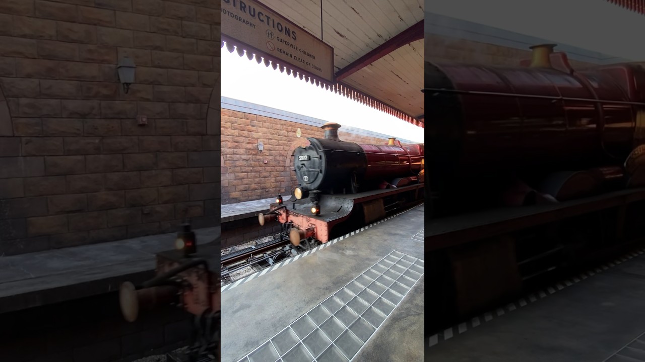 TREM TEM&Aacute;TICO DO HARRY POTTER-Voc&ecirc; sabia que tem uma atra&ccedil;&atilde;o na Universal Studios