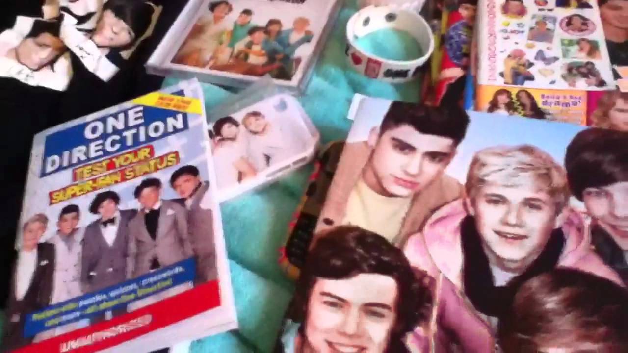 All my One Direction Merchandise!