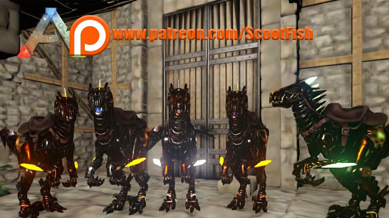 Tek Raptor: Max Level Taming/Breeding (Ark Survival Evolved)