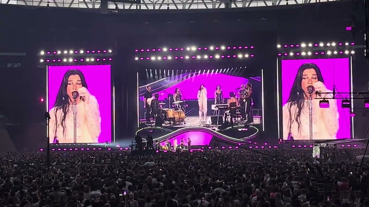 IDGAF - Dua Lipa @Wembley Stadium Radical Optimism Tour London Live N2