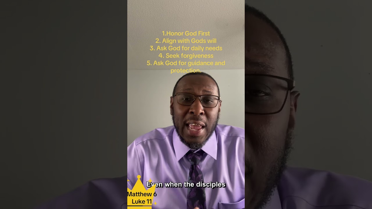 Jesus just didn't give words, He gave a pattern. 