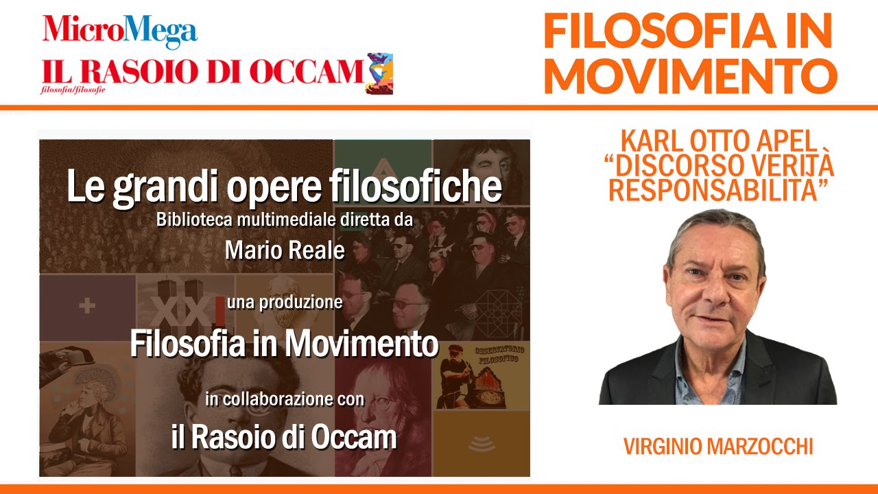 Virginio Marzocchi - Karl Otto Apel, Discorso Verità Responsabilità