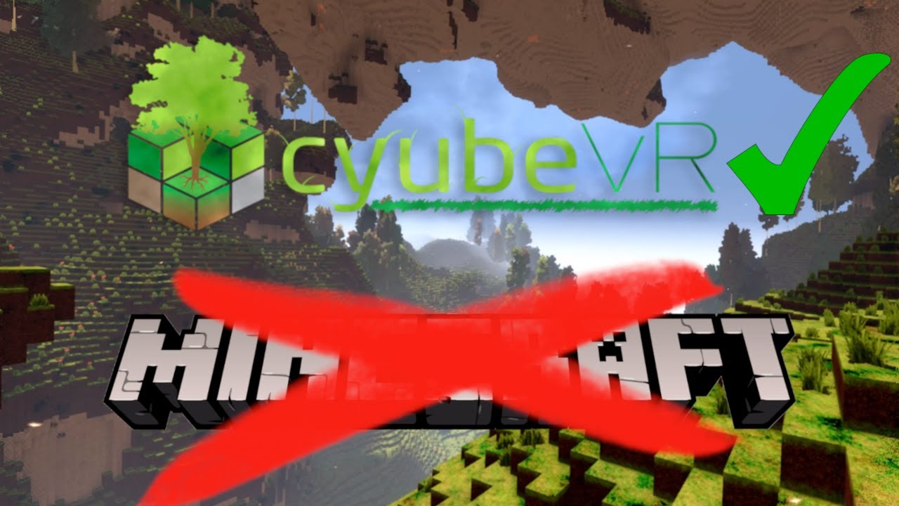 This isn't Minecraft VR?!!! (CyubeVR)