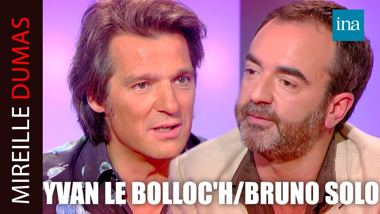 Yvan Le Bolloc'h et Bruno Solo : un duo explosif à l'écran comme dans la vie | INA Mireille Dumas