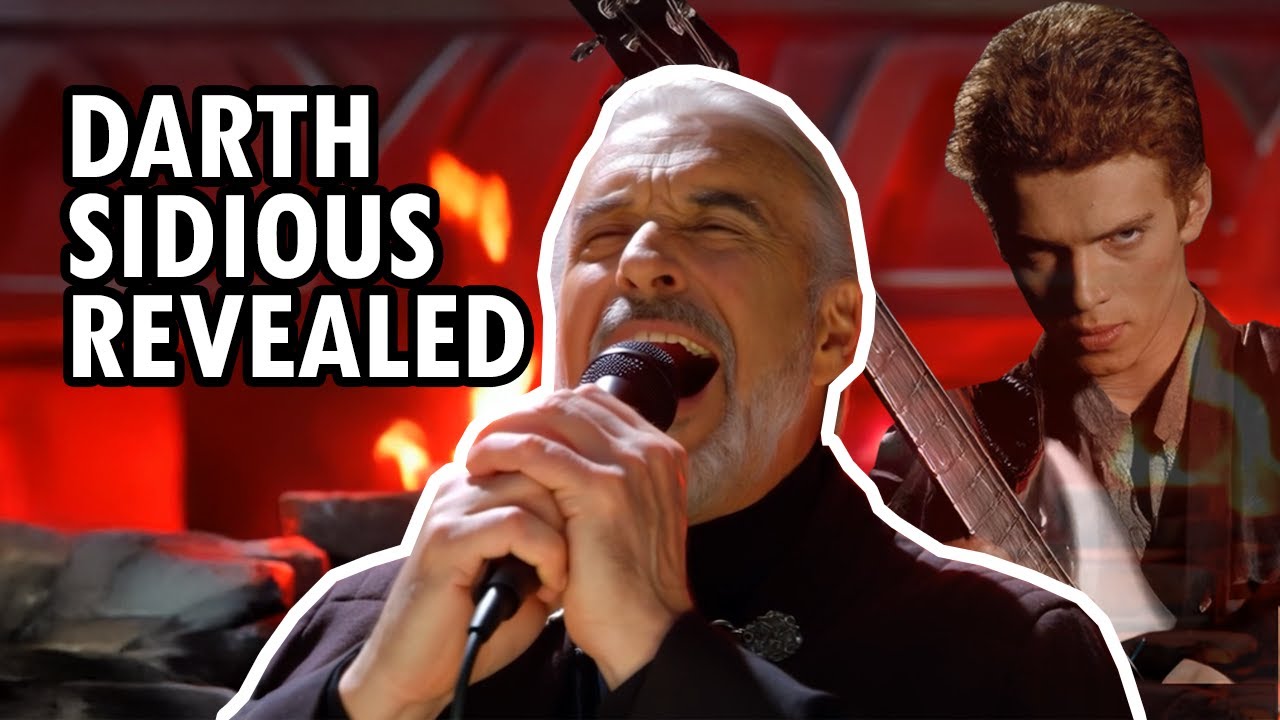 Count Dooku Reveals Darth Sidious, but it's a HEAVY METAL musical
