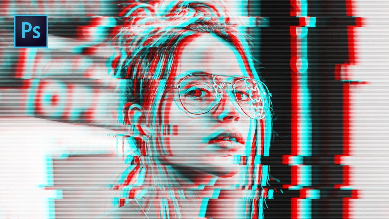 [TUTO FR - PHOTOSHOP] : LE « GLITCH EFFECT » !