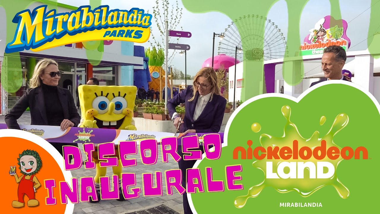 Mirabilandia - Nickelodeon Land | Discorso Inaugurale Completo