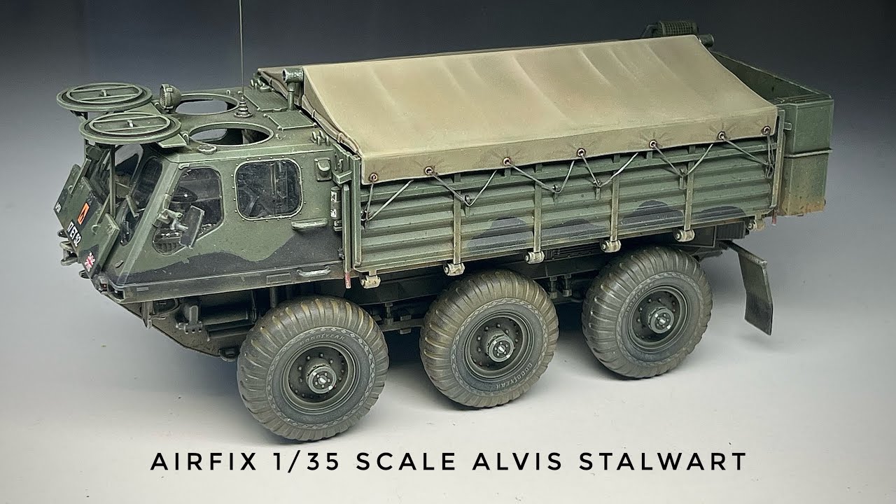 I build the new 1/35 scale Stalwart from Airfix.