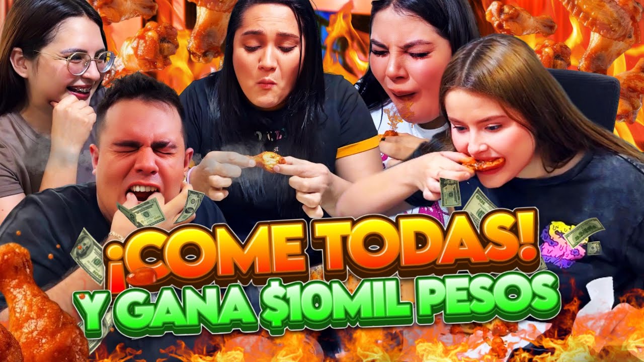 SI COMES 10 ALITAS ULTRA PICOSAS GANAS $10,000