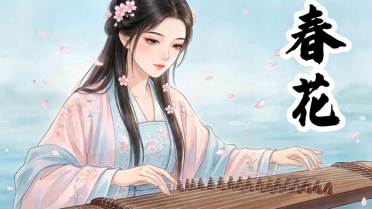 新民乐·春花🌱 松弛感春日序曲🌱｜2小时无缝衔接 Modern Chinese Music | 古典笛韵 传统美人 樱花治愈音乐