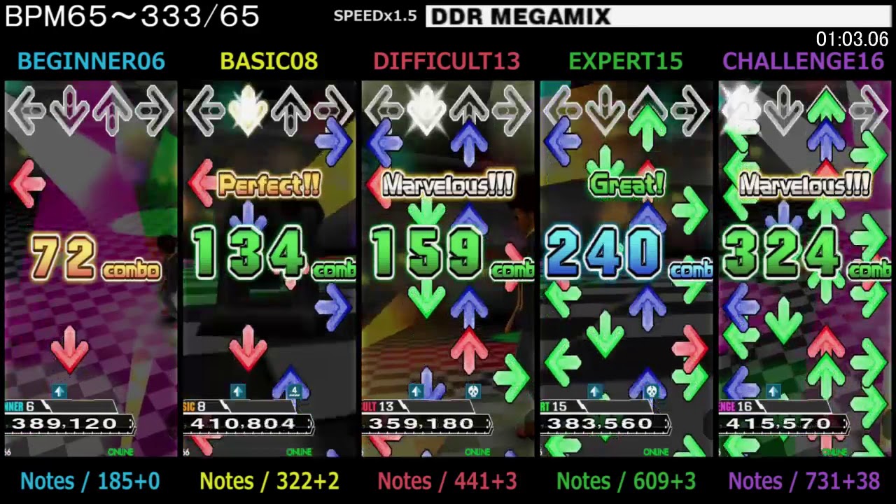 DDR / DDR MEGAMIX - SINGLE (DanceDanceRevolution A)