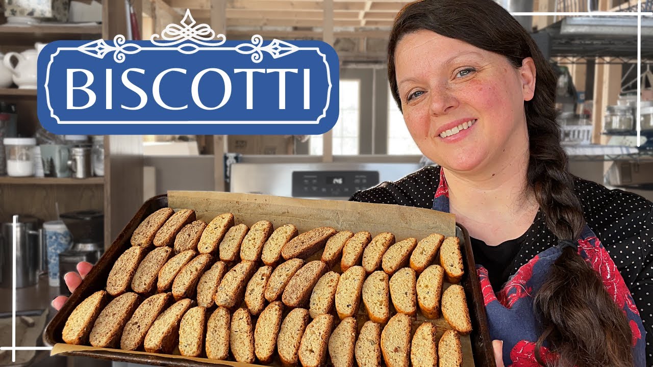 HOW TO MAKE BISCOTTI FROM SCRATCH– Don’t be scared it’s EASIER THAN YOU THINK 😊-HOMESTEADING ALASKA