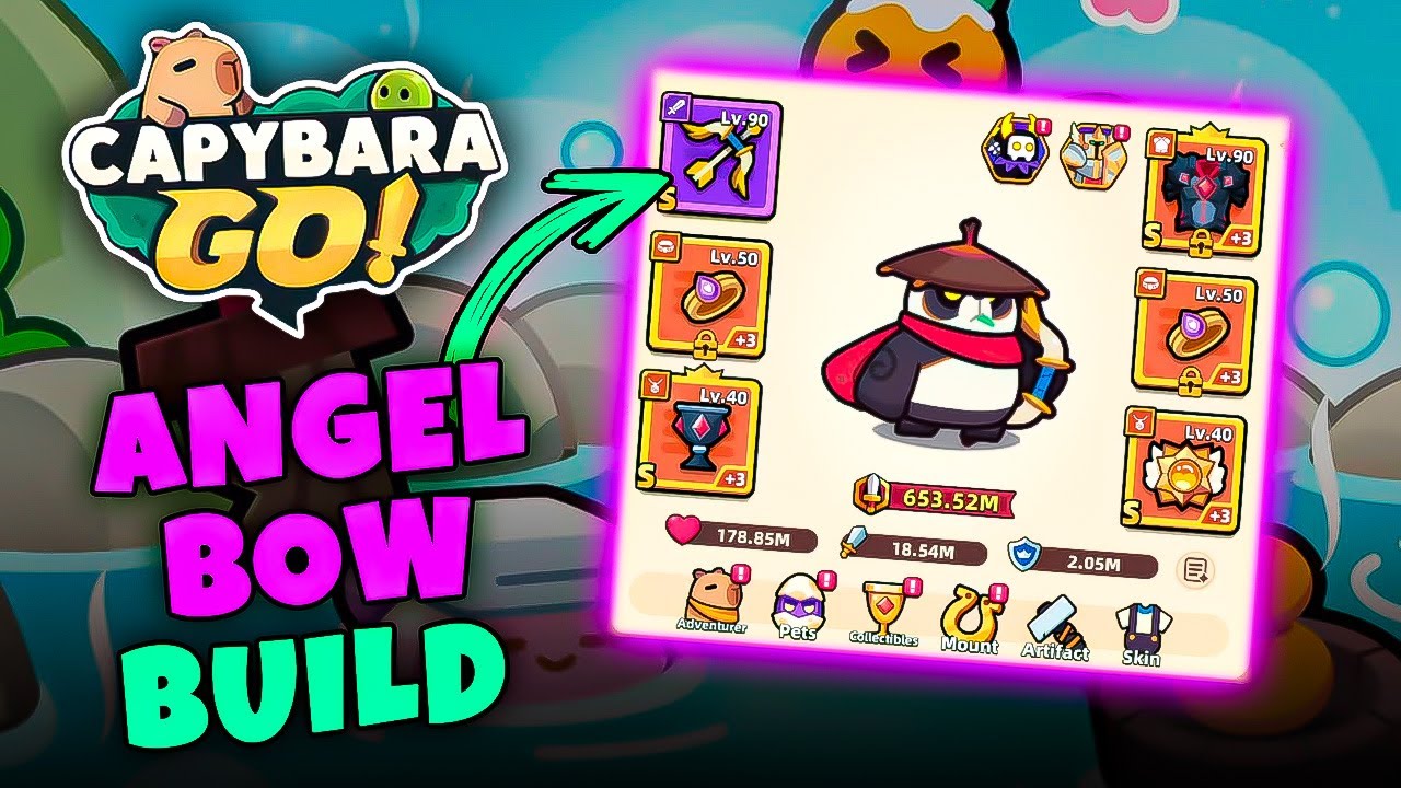 ULTIMATE ANGEL BOW BUILD GUIDE // CAPYBARA GO!