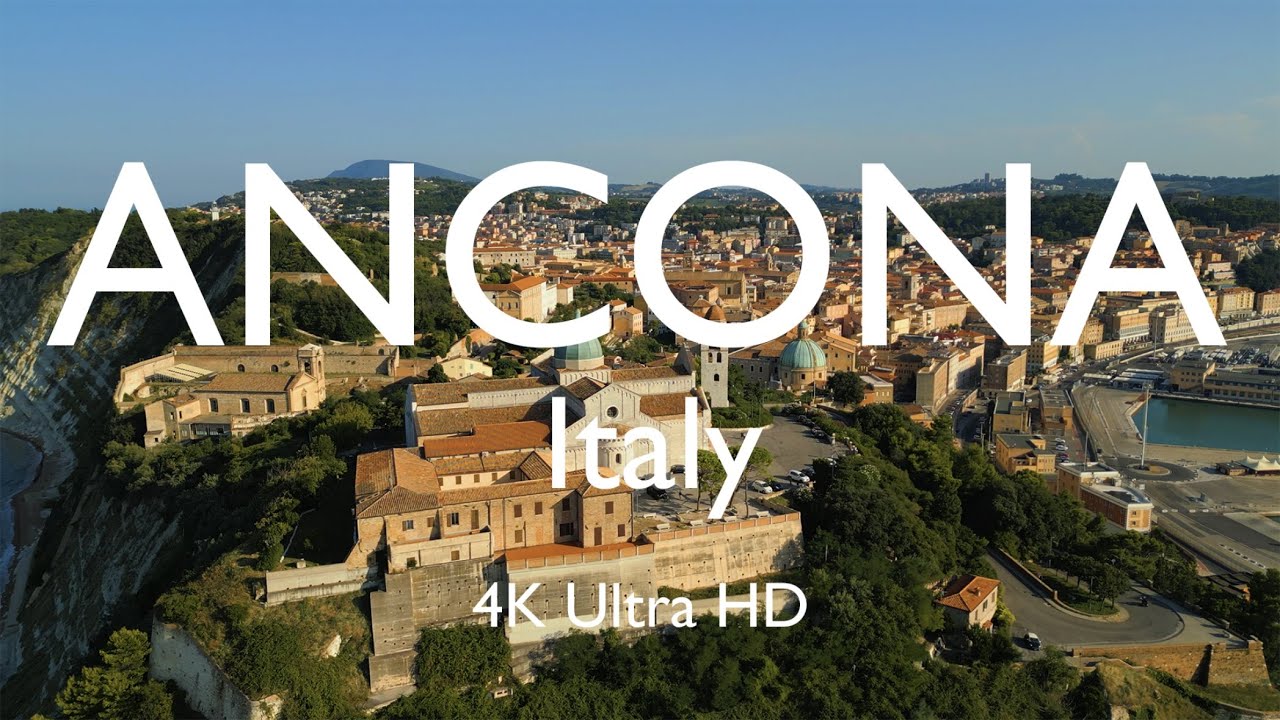 Ancona, Italy by Drone 🇮🇹 [4K]