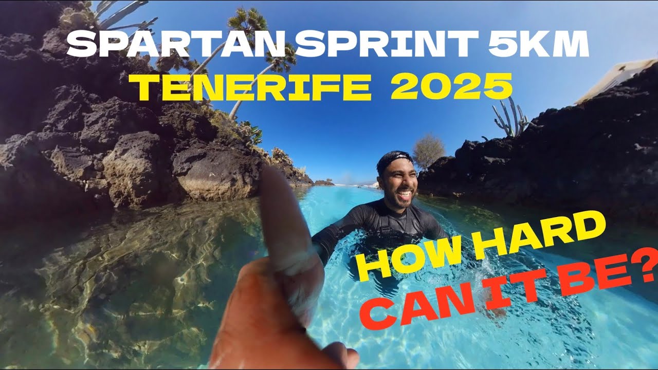 Spartan Race Tenerife 2025 Sprint 5km— Full course POV— Beginners Guide to OCR Races
