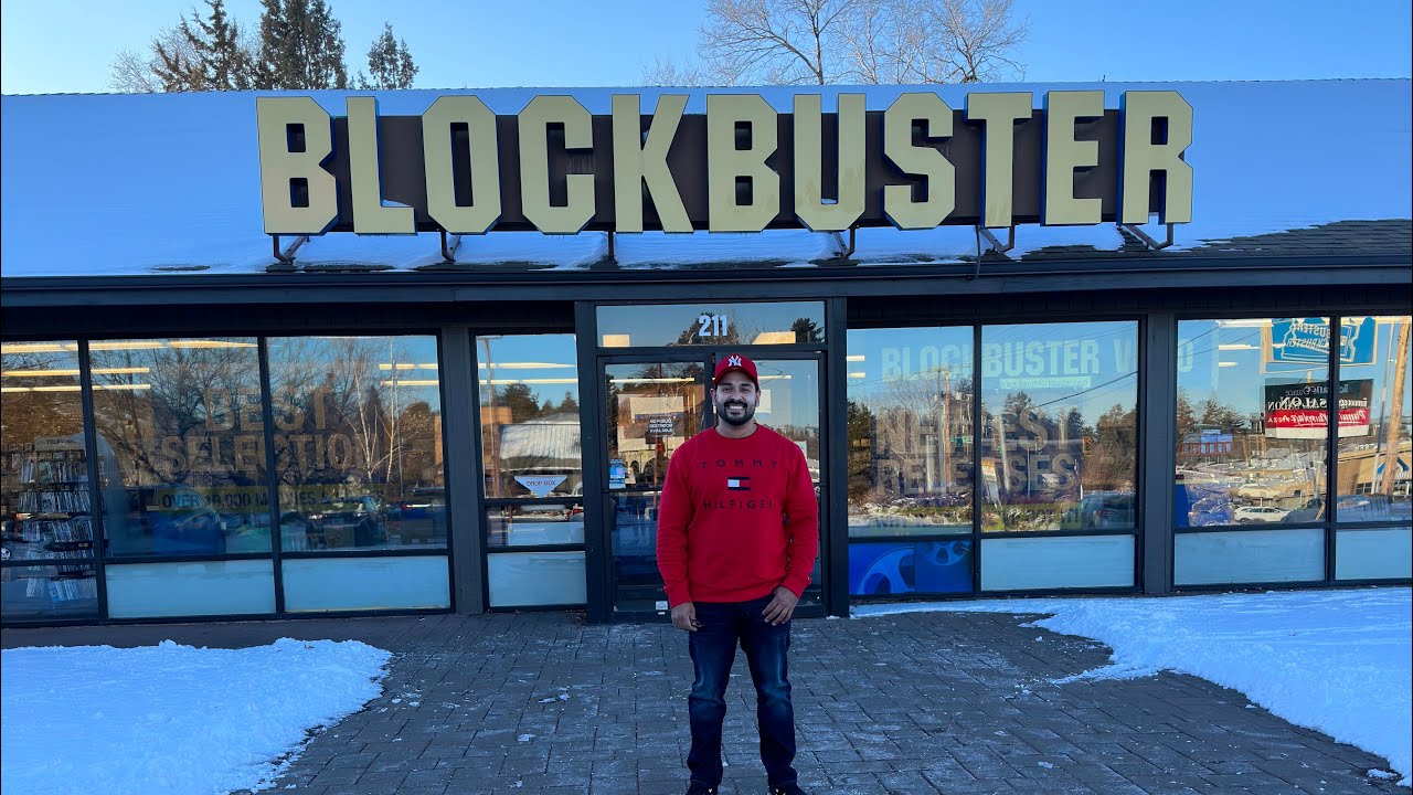 VISITANDO EL ÚLTIMO BLOCKBUSTER DEL MUNDO 🌍 🥲🤝 bend,OR.