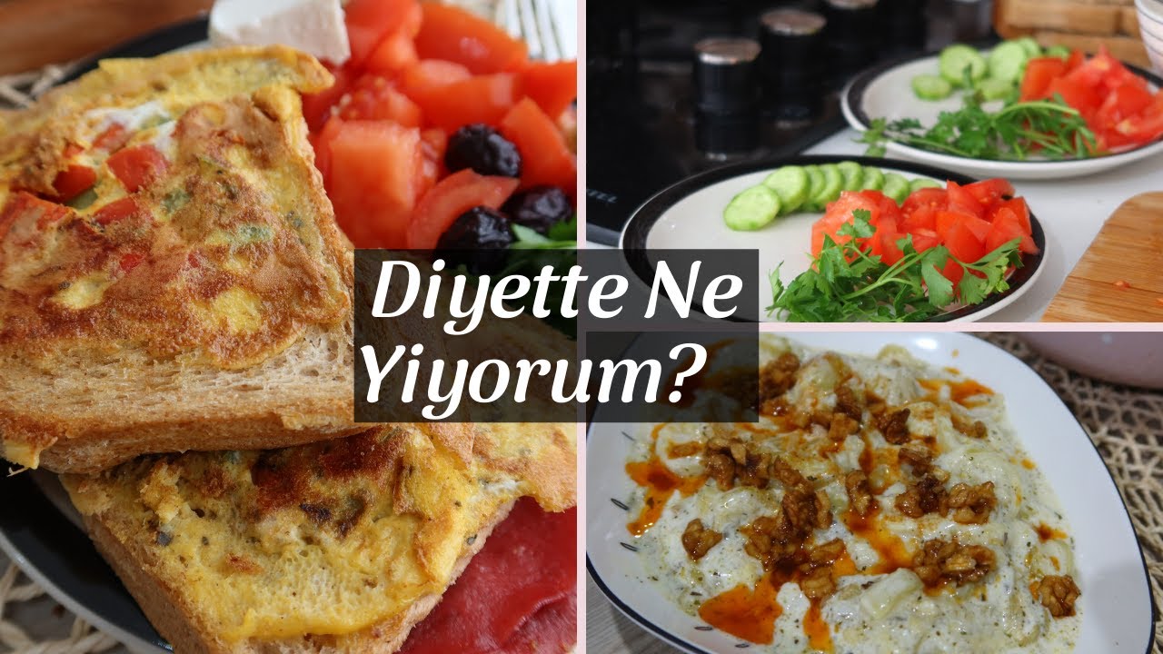 DİYETTE BİR GÜNDE YİYORUM ? | Diyet Listem, Sağlıklı Tarifler