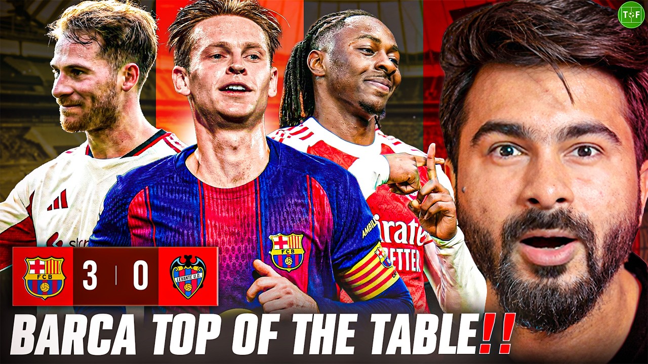 AMAZING Cancelo in Barca 3-1 vs Levante | Gyokeres & Eze Destroy Spurs 4-1 | Liverpool 1-0 Forest