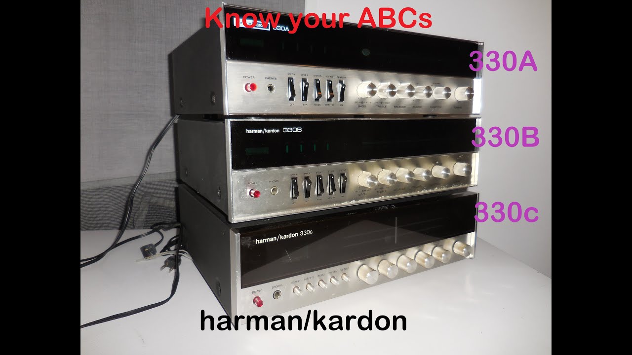 Harman Kardon 330c Receiver Know your ABCs Part 3 (Ep. 221)