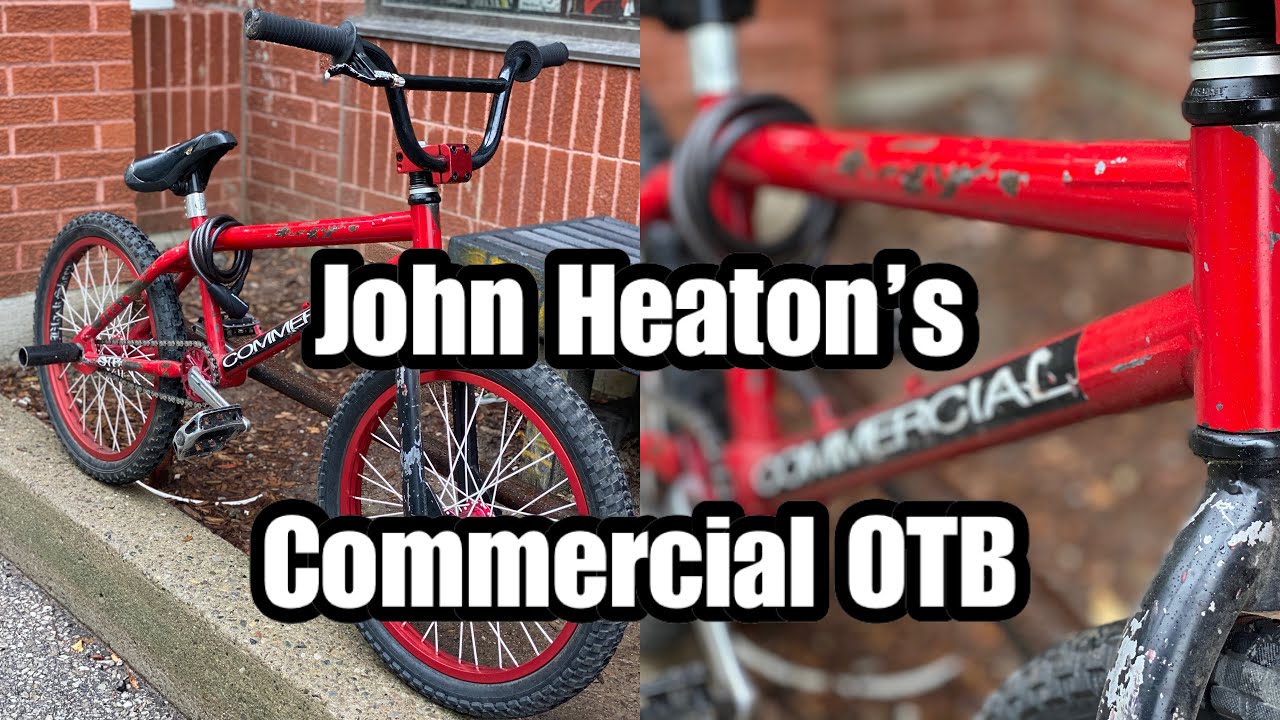 Canadian BMX Legend John Heaton’s Commercial OTB Frame-MID SCHOOL BMX