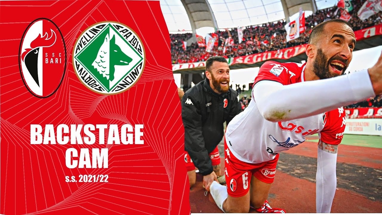 THE BACKSTAGE CAM • Bari-Avellino 1-0 • s.s. 2021/22 • Tunnel Cam