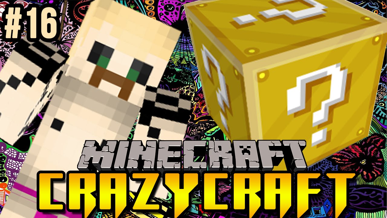 MINECRAFT CRAZY CRAFT 2.2 | LUCKY BLOCKEJA #16