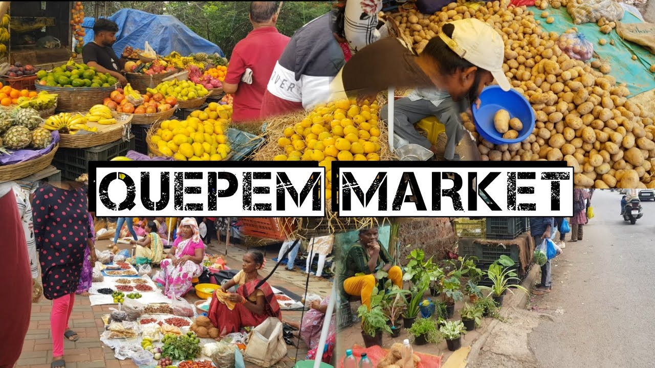 Sunday Quepem Market #konkanivlog