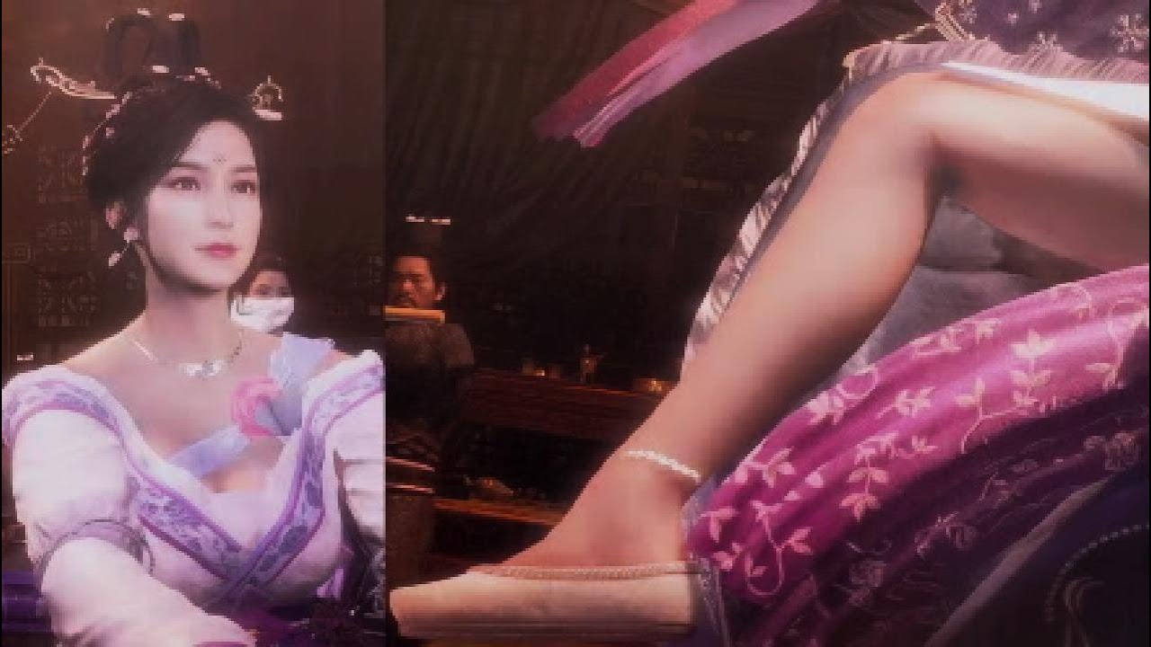 Wo Long Fallen Dynasty Diao Chan Dancing Introduction Cutscene
