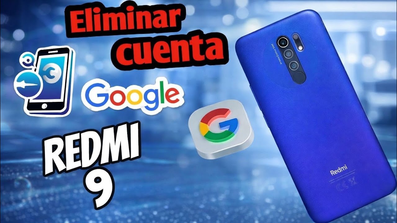 Удалить учетную запись Google на Xiaomi Redmi 9