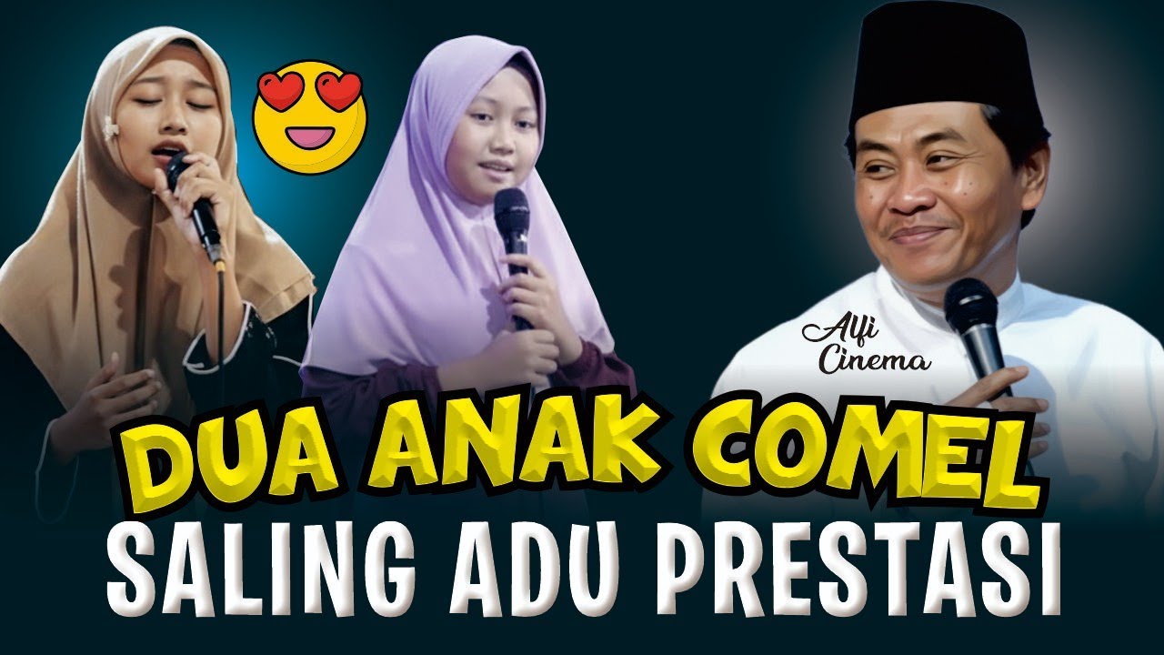 KH. ANWAR ZAHID TERBARU DUA ANAK CERDAS ADU POTENSI BIKIN MELELEH JAMAAH😍