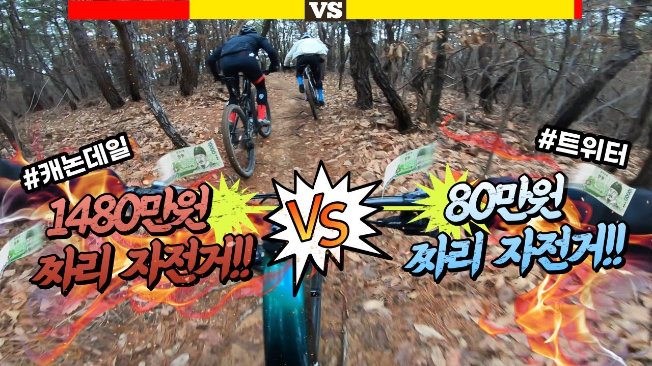 #산악자전거 진짜 비싼거 타야 잘타지나?