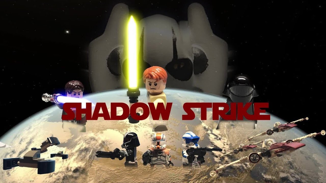 LEGO Star Wars The Clone Wars: Shadow Strike Episode 1 (Hunters in the Dark) LEGO STOP MOTION