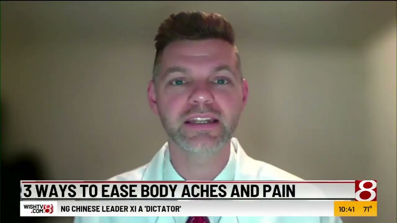 3 ways to ease body aches and pain