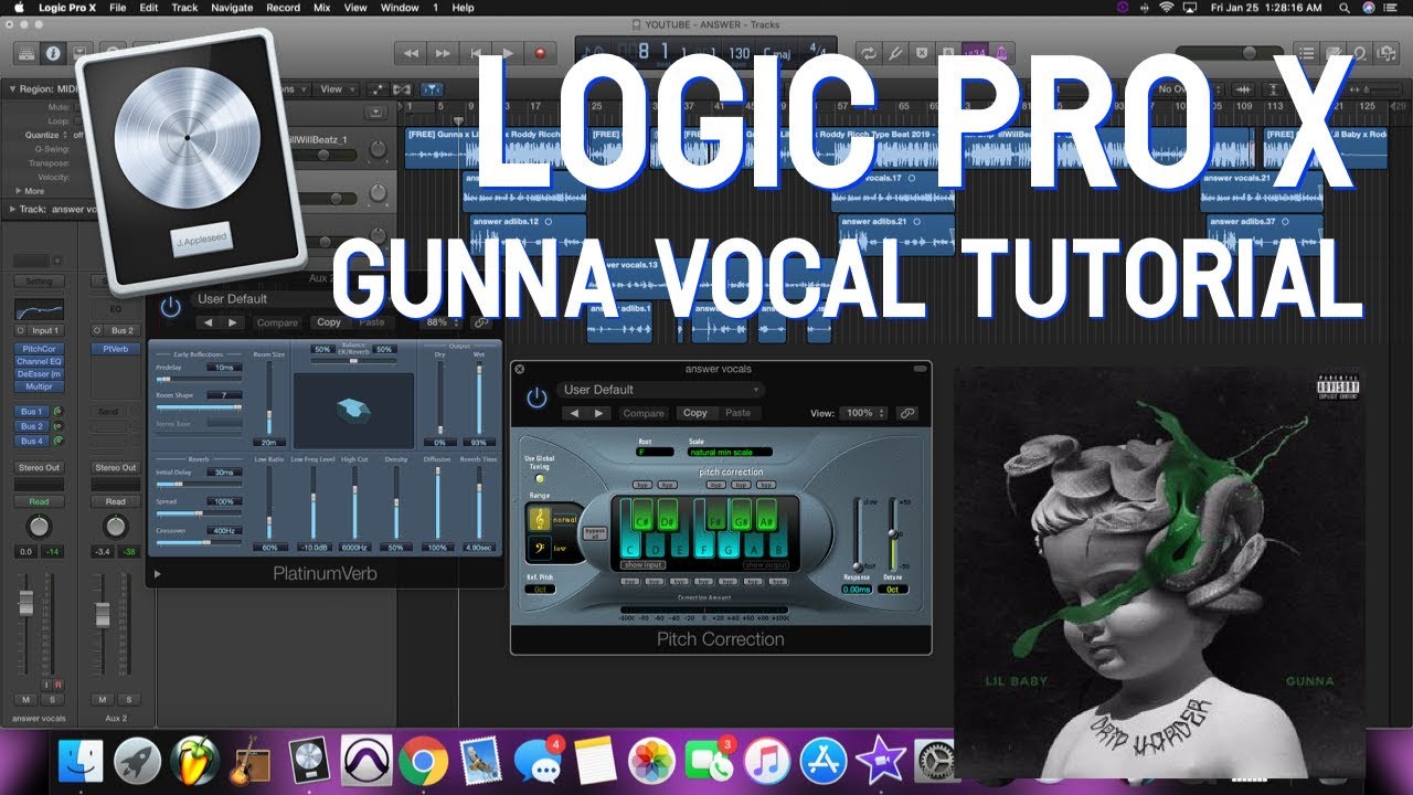 Logic Pro X - Gunna Vocal Tutorial