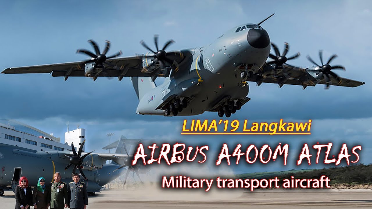 LIMA 2019 Airshow Langkawi Malaysia Airbus A400M Atlas full Display