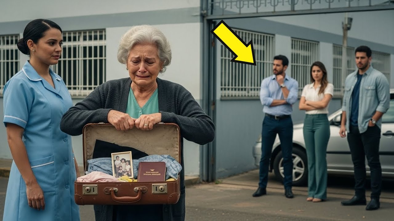ELA CRIOU OS FILHOS SOZINHA E FOI DEIXADA EM UM ASILO NA VELHICE. MAS O QUE ELA FEZ CHOCOU A TODOS..
