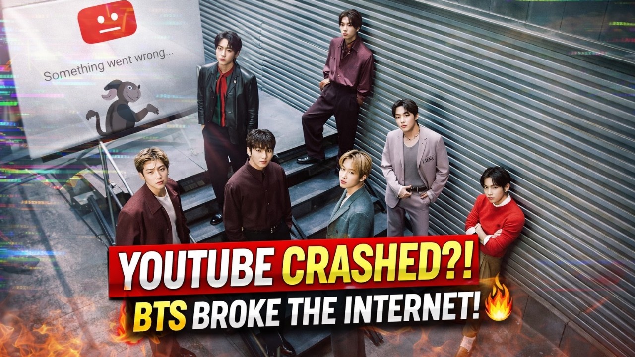 YouTube перестал работать?! Трейлер BTS внезапно занял первое место в мировом рейтинге!