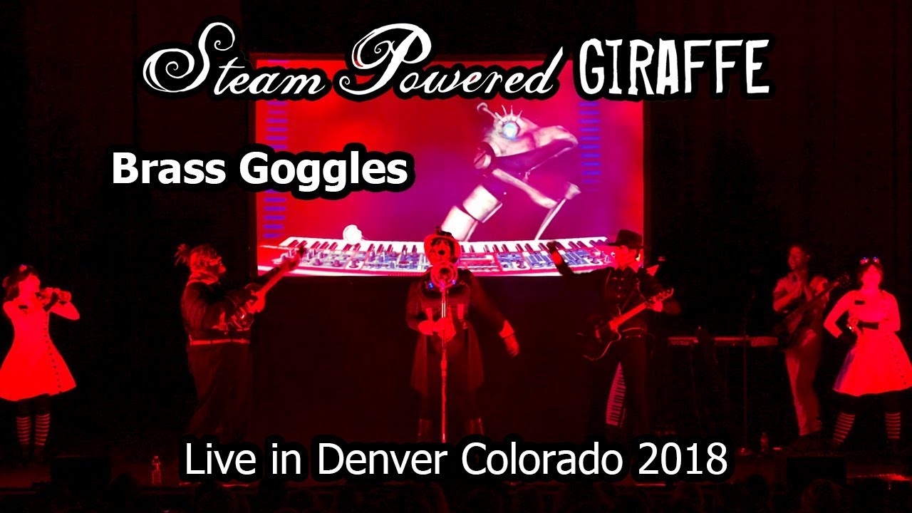 Steam Powered Giraffe - Brass Goggles (Live in Denver Colorado 2018)