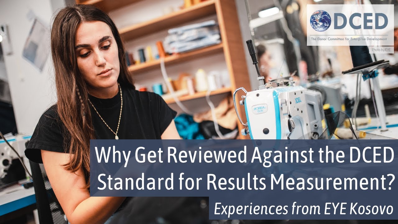 DCED Webinar: Why Get Reviewed Against the DCED Standard for Results Measurement?