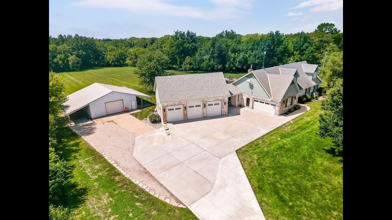 Greenwood Luxury Home for Sale | 10 Acres, Saltwater Pool, Outbuildings & Gated Driveway