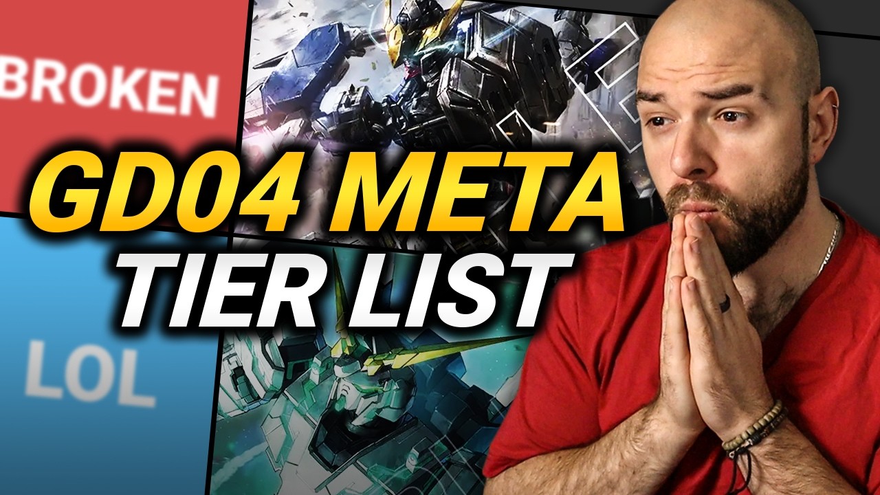 The DEFINITIVE Gundam Card Game GD04 Meta Tierlist