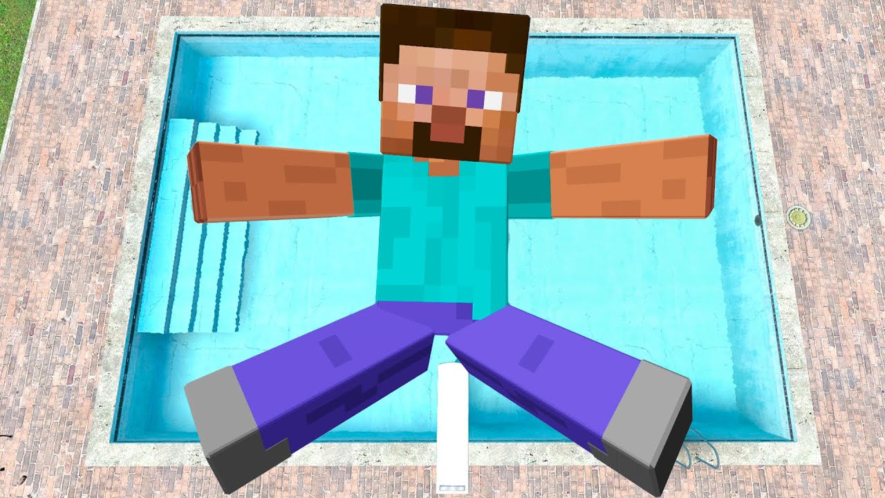 Minecraft Steve Ragdoll Physics: The Best Epic NPC Falls! Compilation #8